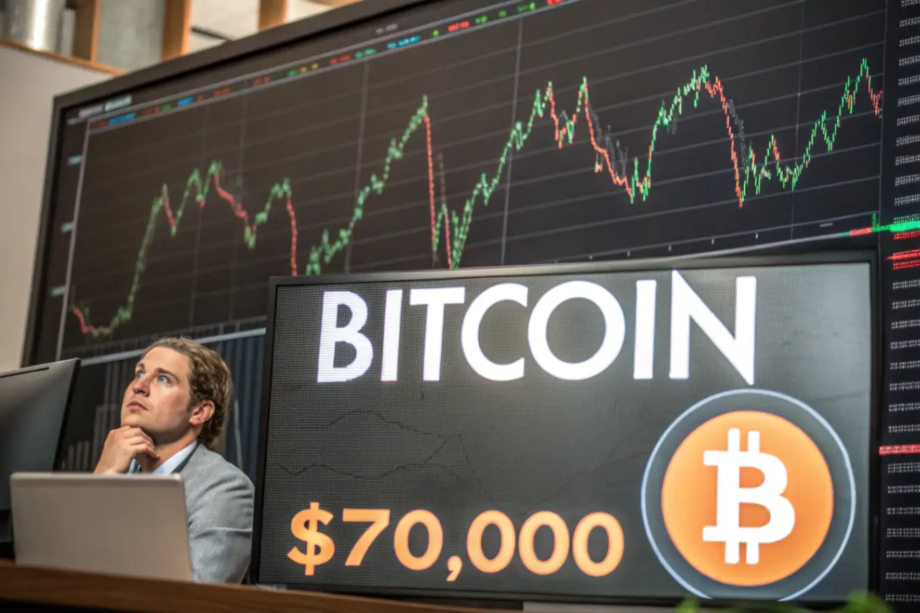 Bitcoin на перепутье: почему цена ниже $70 000 и что важно знать инвестору